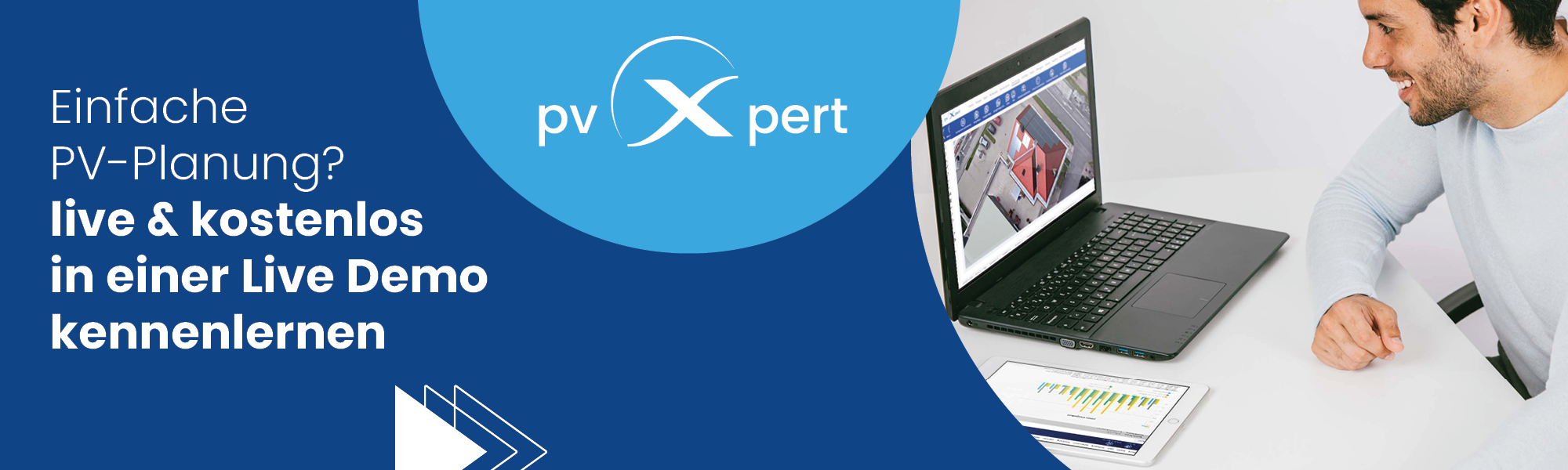 Lernen Sie das PV-Planungstool pvXpert live & kostenlos im Webinar kennen