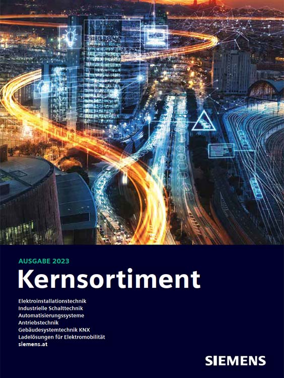 Kernsortiment der Siemens AG Österreich