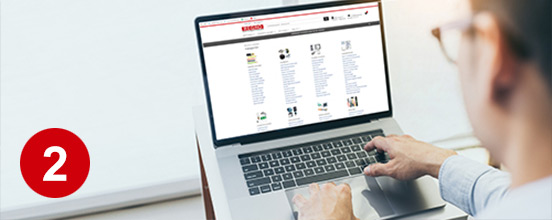 Geeignete Komponenten auswählen