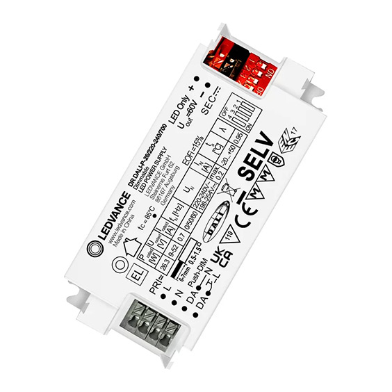 Konstantstrom LED Driver DALI-DIP-Schalter